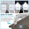 Luxrite Slim Outdoor LED Wall Pack Dusk to Dawn 45/60/75W Up to 10125LM 3CCT 3000K-5000K IP65, 2PK LR40560-2PK - alternate 7